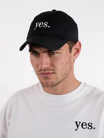 PSTV MND Cap 'yes.' in Black