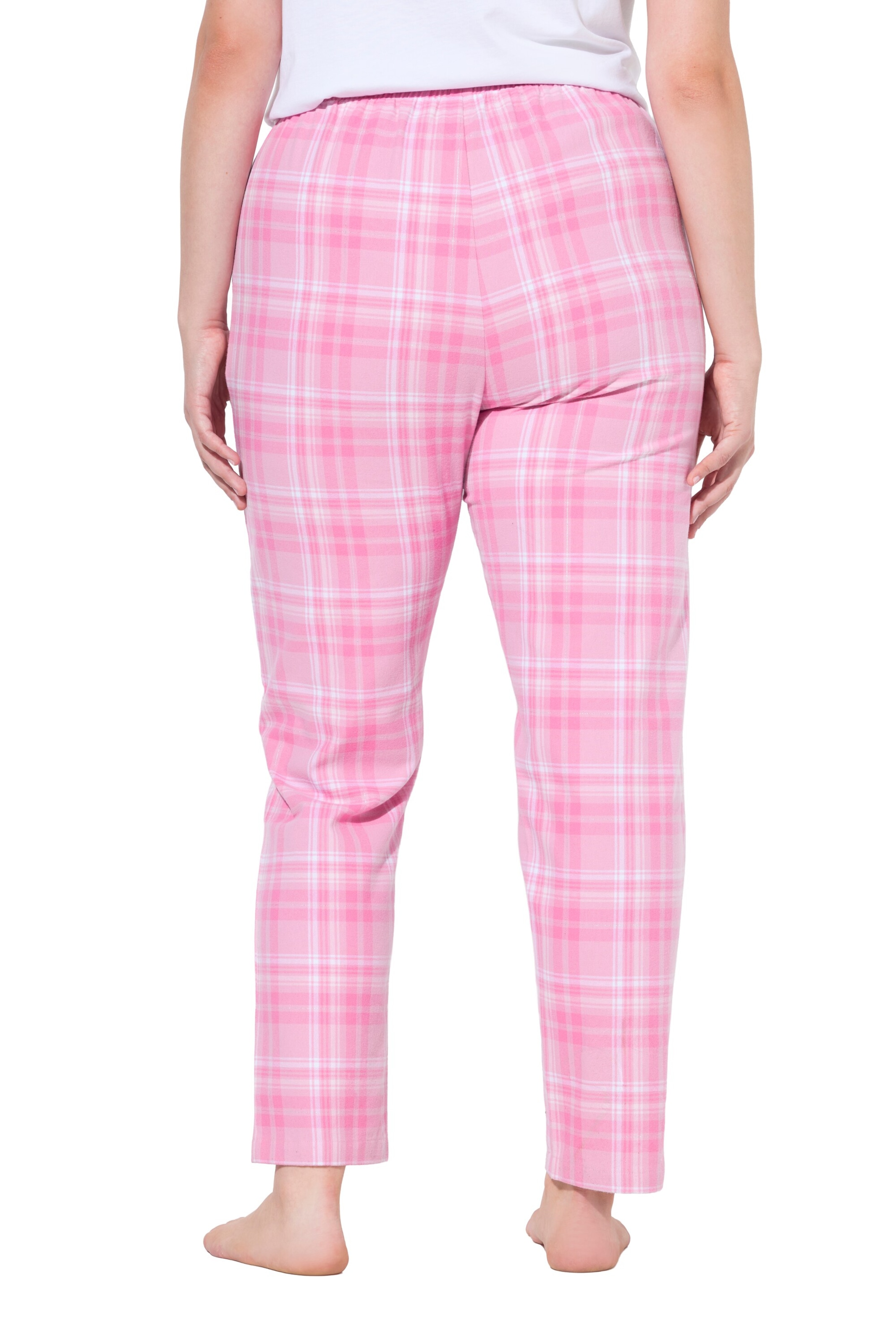 Ulla Popken Pyjamabroek in Roze