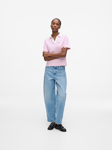 Karl Lagerfeld Shirt 'Ikon Stripe' in Pink
