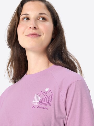 VAUDE Performance shirt 'Cyclist ' in Pink