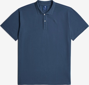 T-Shirt 'Core Regular Polo' G-STAR en bleu : devant