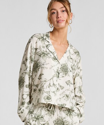 Chemise de nuit Hunkemöller en blanc : devant