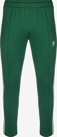ADIDAS ORIGINALS Normalny Spodnie w kolorze zielony: przód