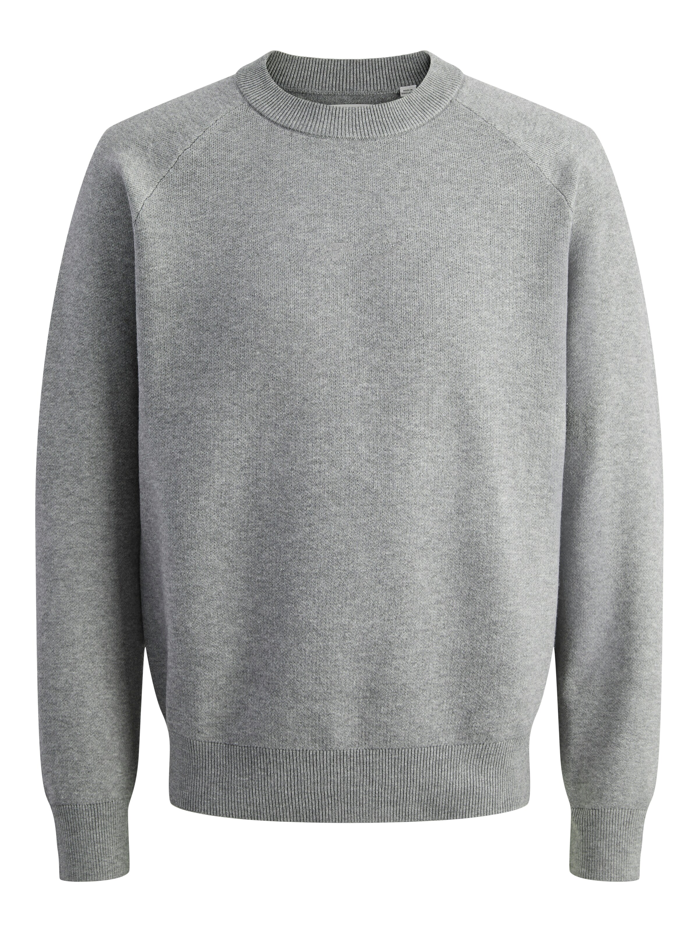 JACK & JONES Pullover in graumeliert, Produktansicht