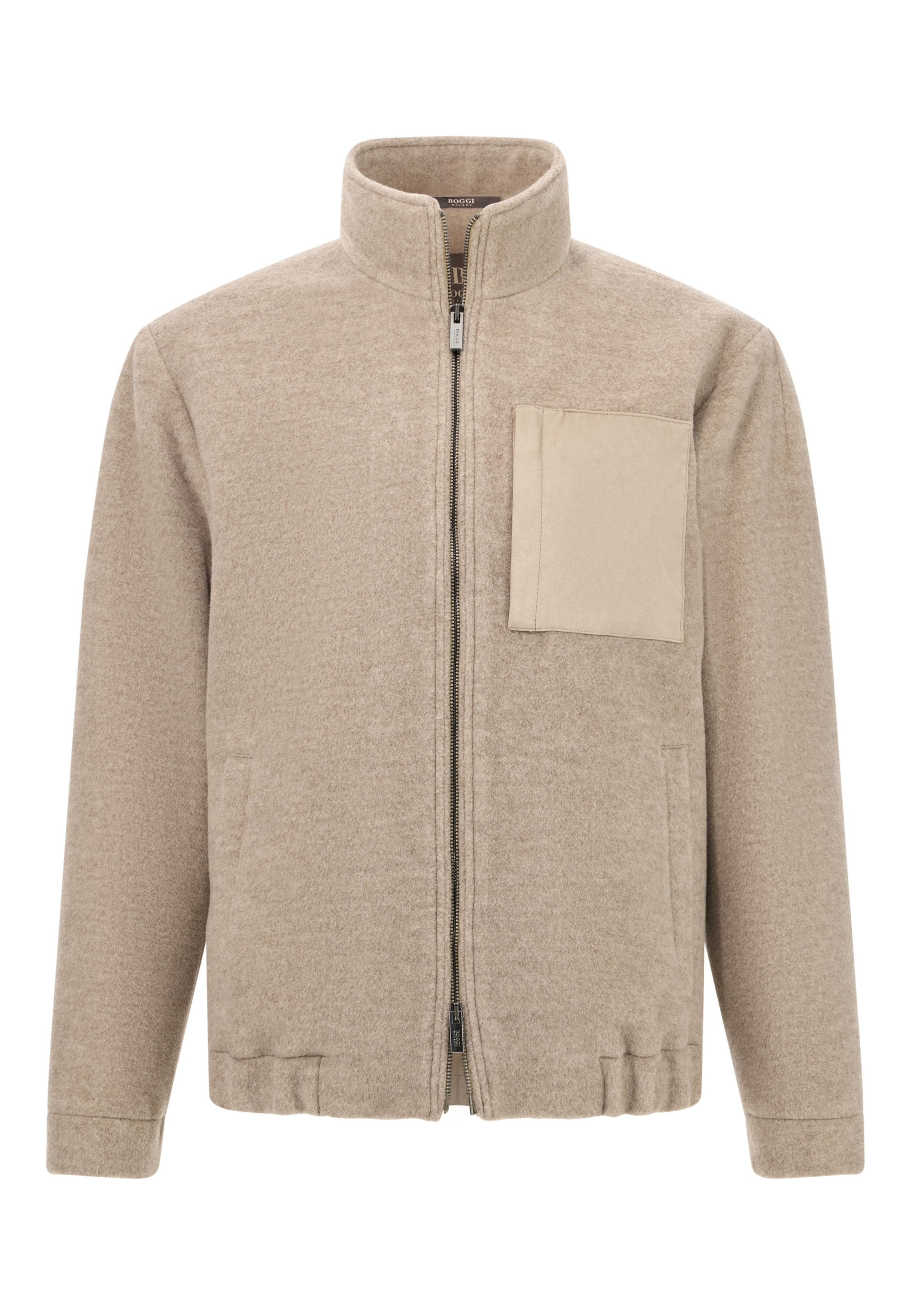 pelēks Boggi Milano Starpsezonu jaka: no priekšpuses