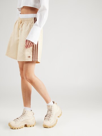 ADIDAS ORIGINALS Regular Broek in Beige: voorkant