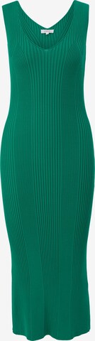 s.Oliver Knitted dress in Green: front