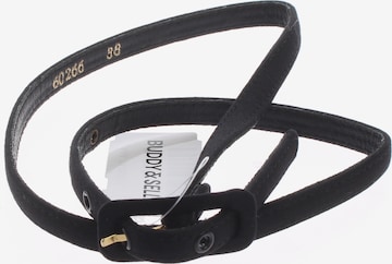 Dior Gürtel S in Schwarz: Vorderseite