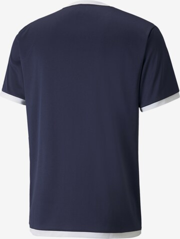 PUMA Functioneel shirt 'TeamLiga' in Blauw