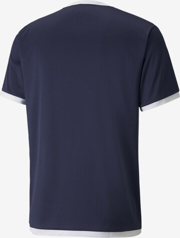 T-Shirt fonctionnel 'TeamLiga' PUMA en bleu