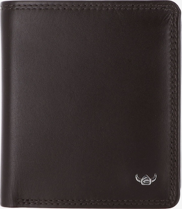 Porte-monnaies 'Polo' GOLDEN HEAD en marron : devant