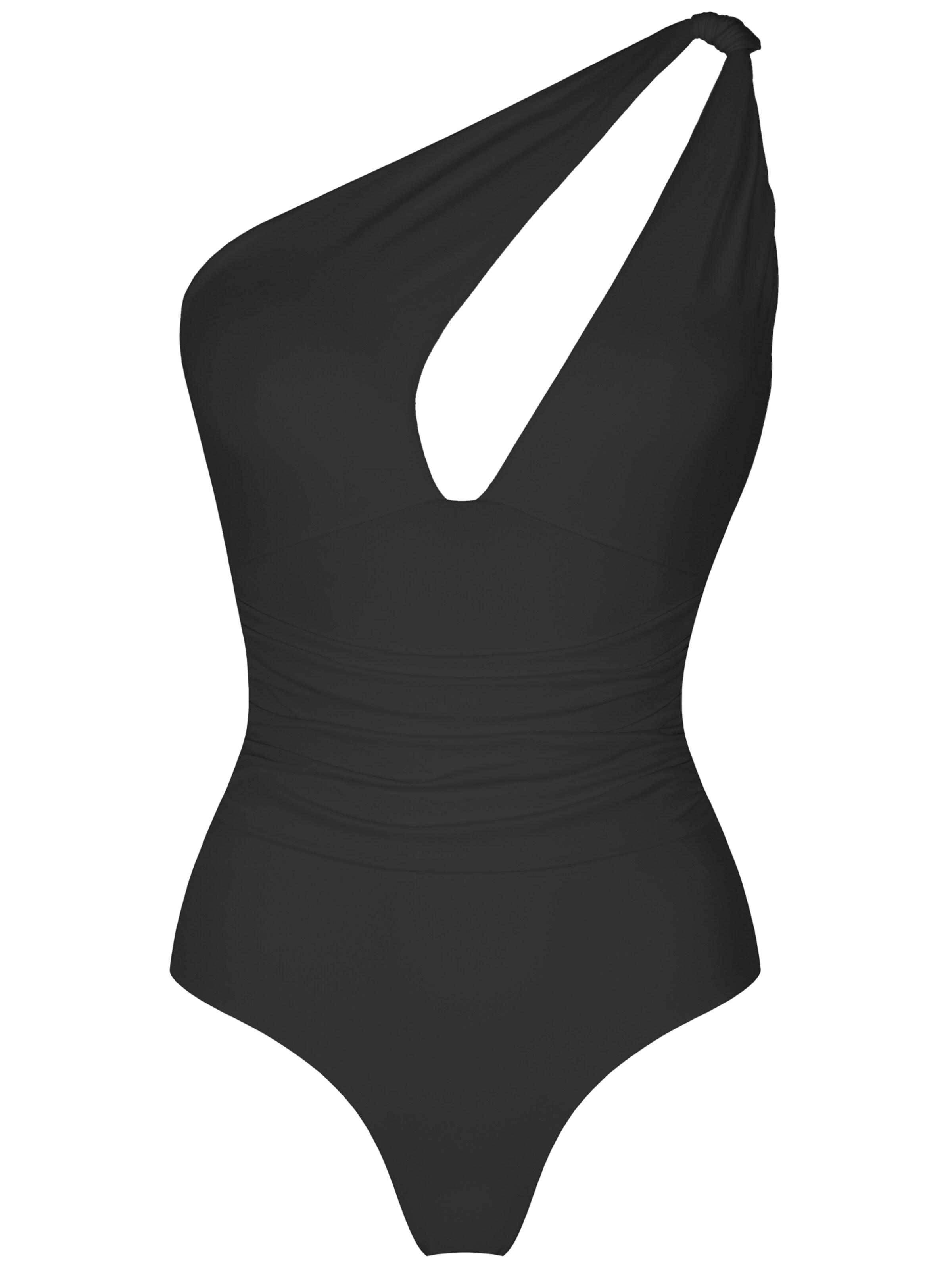 SEA ME SWIM Badeanzug 'SILHOUETTE'‌‌‌‌‌‌ in schwarz, Produktansicht