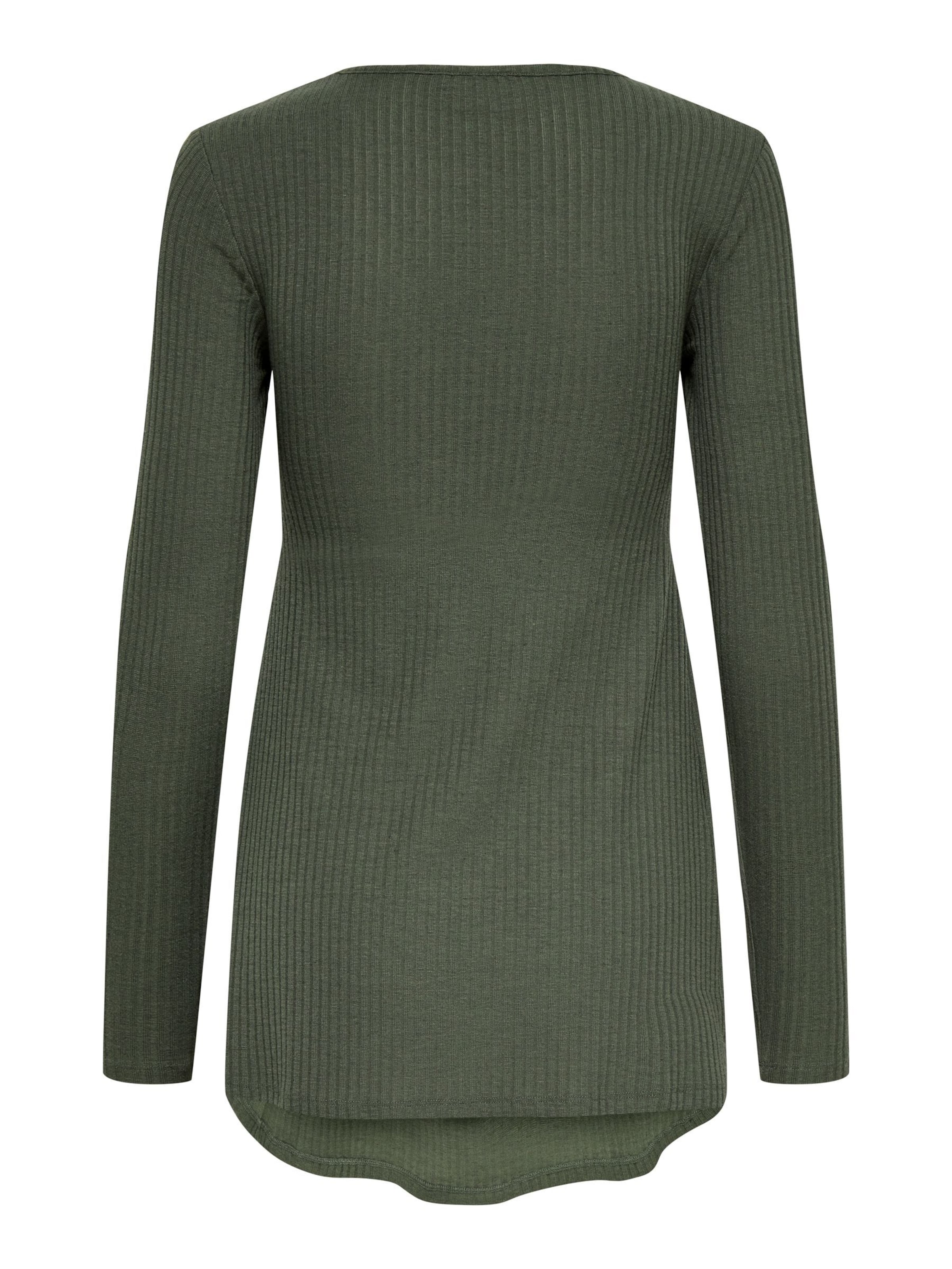 Only Maternity Bluse 'OLMMALAYA' i grøn