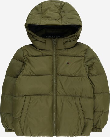 Veste mi-saison TOMMY HILFIGER en vert : devant