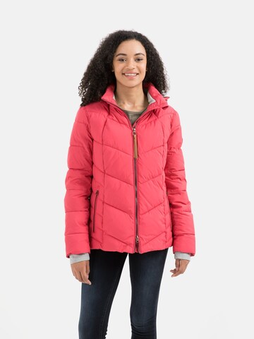 CAMEL ACTIVE Winter Jacket in Red: front