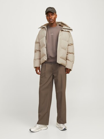 JACK & JONES Vinterjakke 'JCOAlpha' i beige