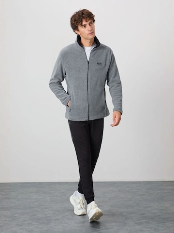 Tommy Life Fleece jacket in Grey