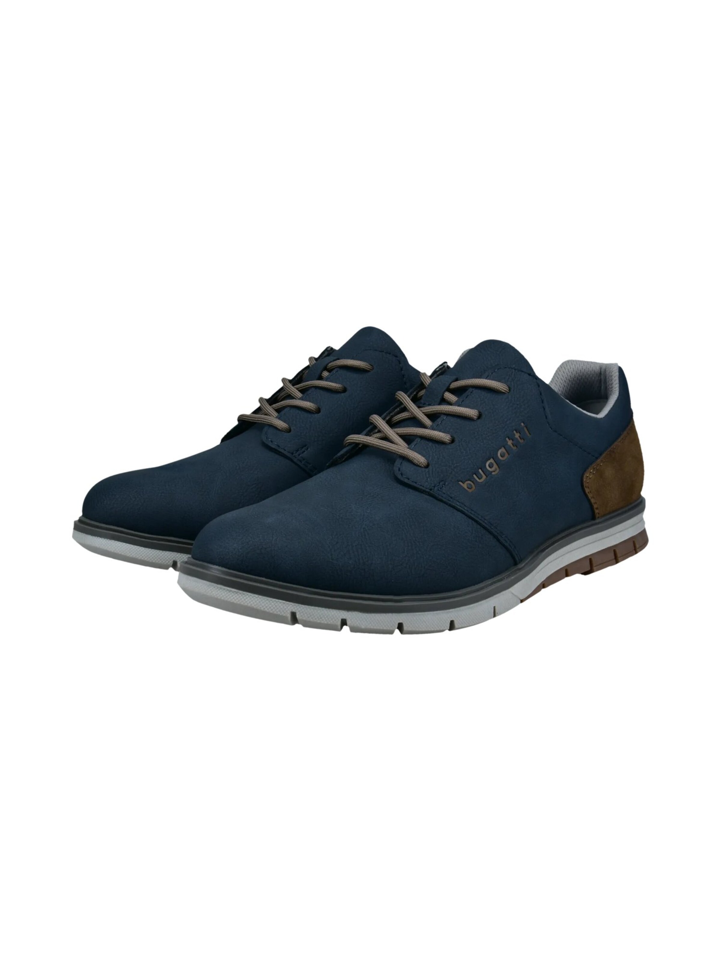 Chaussure de sport à lacets bugatti en bleu