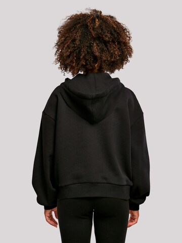 Pull-over oversize 'Herz Baum Aquarell Druck' F4NT4STIC en noir