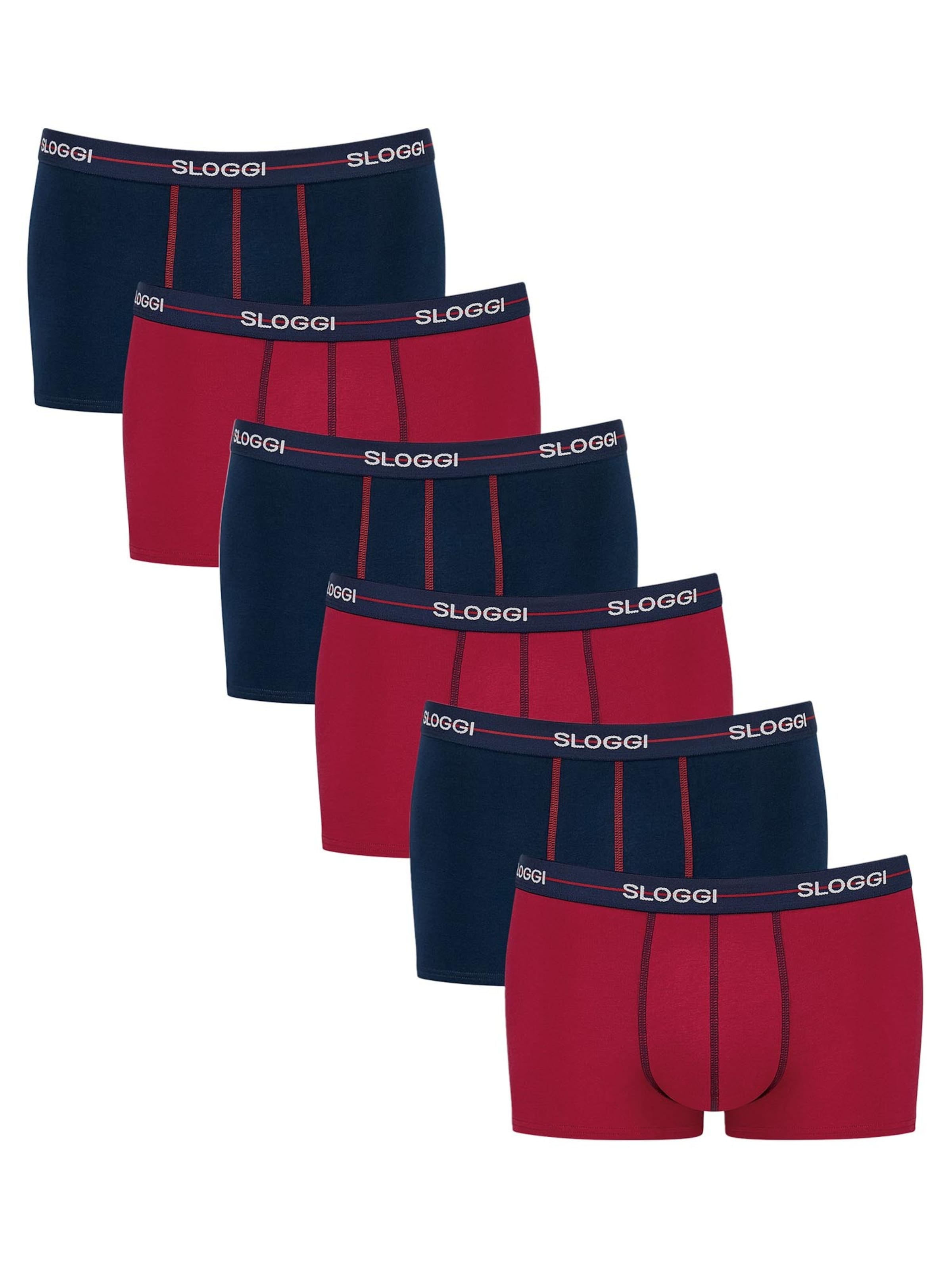SLOGGI Boxer shorts 'Start' in Blue: front