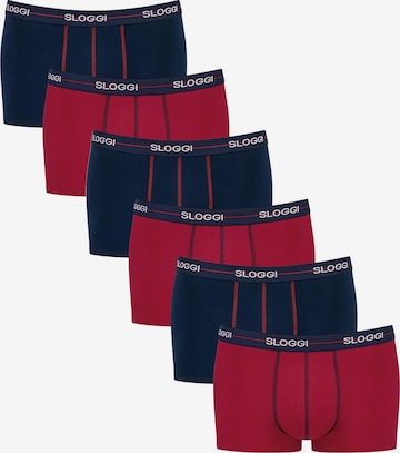 SLOGGI Boxer shorts 'Start' in Blue: front