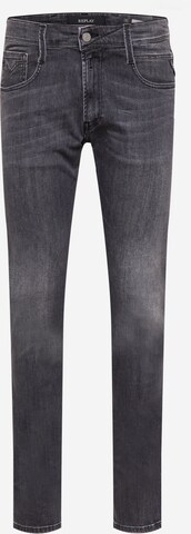 REPLAY Slimfit Jeans 'Anbass' in Grijs: voorkant