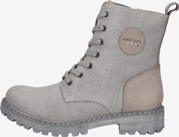 JOSEF SEIBEL Lace-up bootie in Grey: front