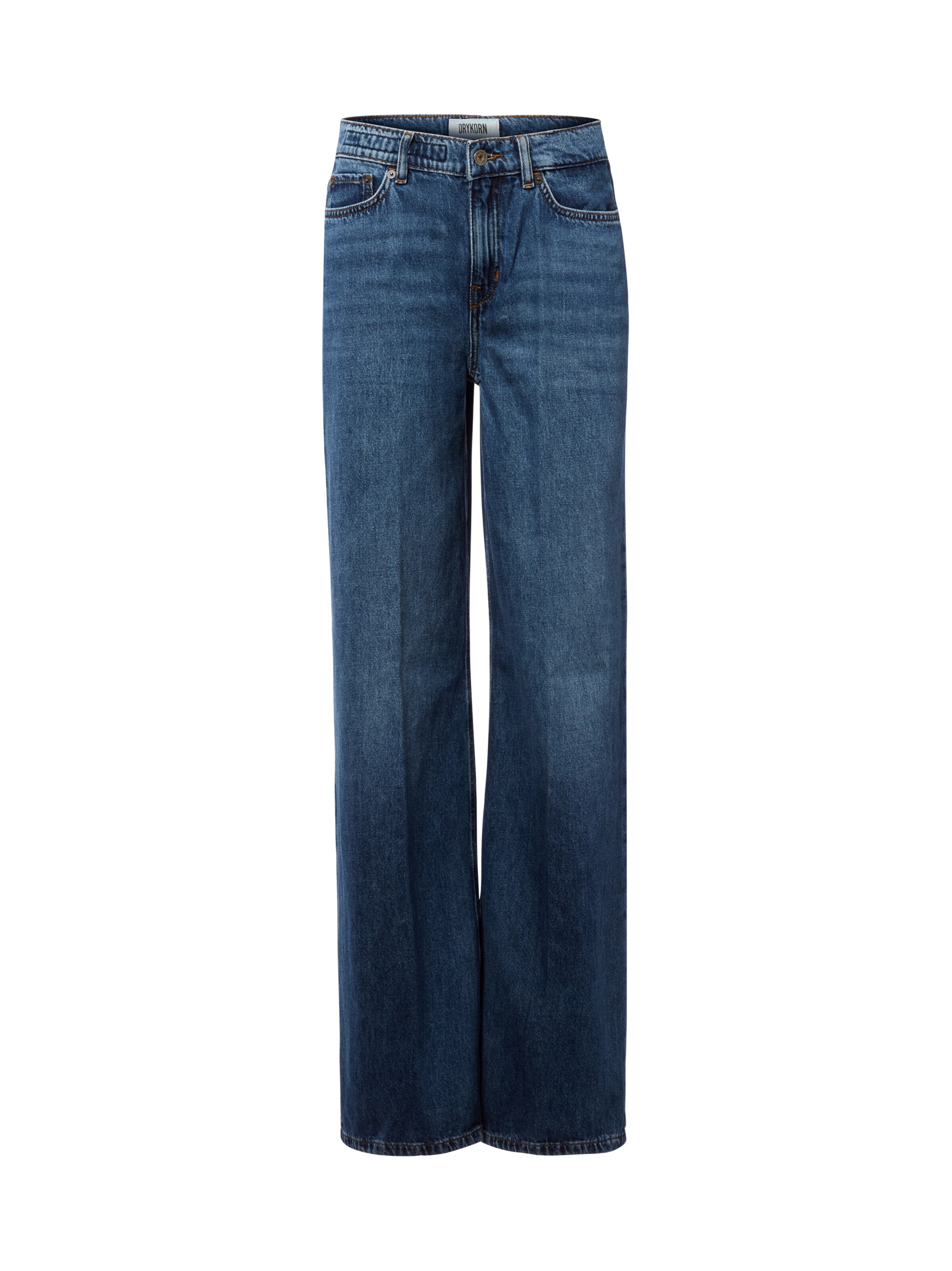 DRYKORN Regular Jeans 'Flung' in Blauw: voorkant