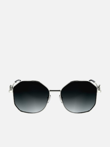 Karl Lagerfeld Sonnenbrille in Silber: Vorderseite