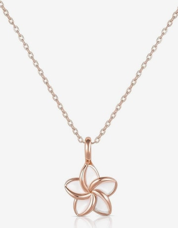 Einzelstück Necklace 'Frangipani' in Gold: front