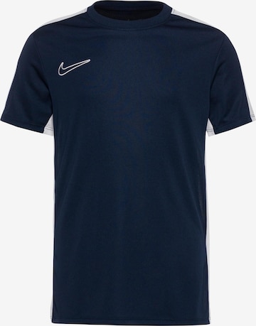 NIKETehnička sportska majica 'Academy23' - plava boja: prednji dio