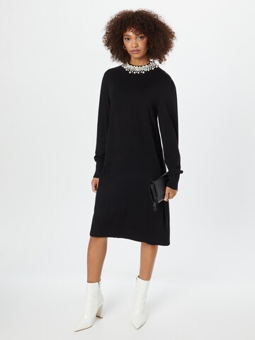 Wallis Úpletové šaty – černá