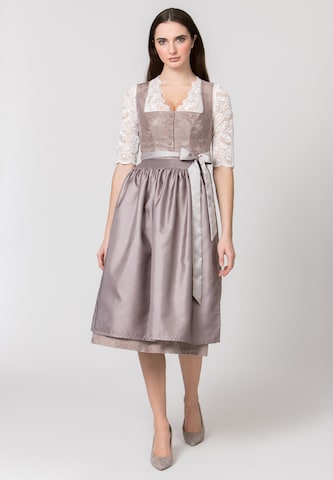 STOCKERPOINT Dirndl 'Marlene' in Lila: Vorderseite