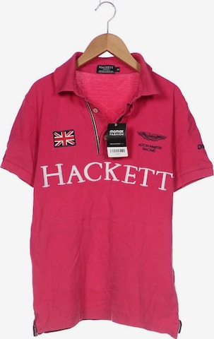 Hackett London Poloshirt M in Pink: predná strana