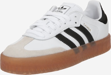 ADIDAS ORIGINALS Matalavartiset tennarit 'Samba' värissä valkoinen: etupuoli