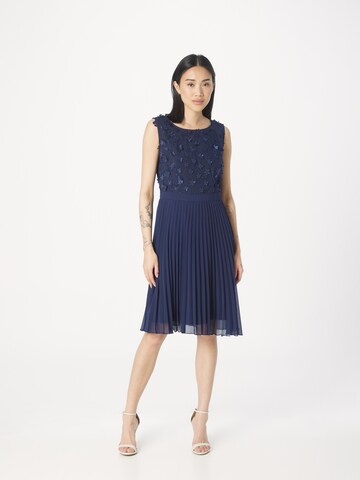 Robe de cocktail APART en bleu : devant