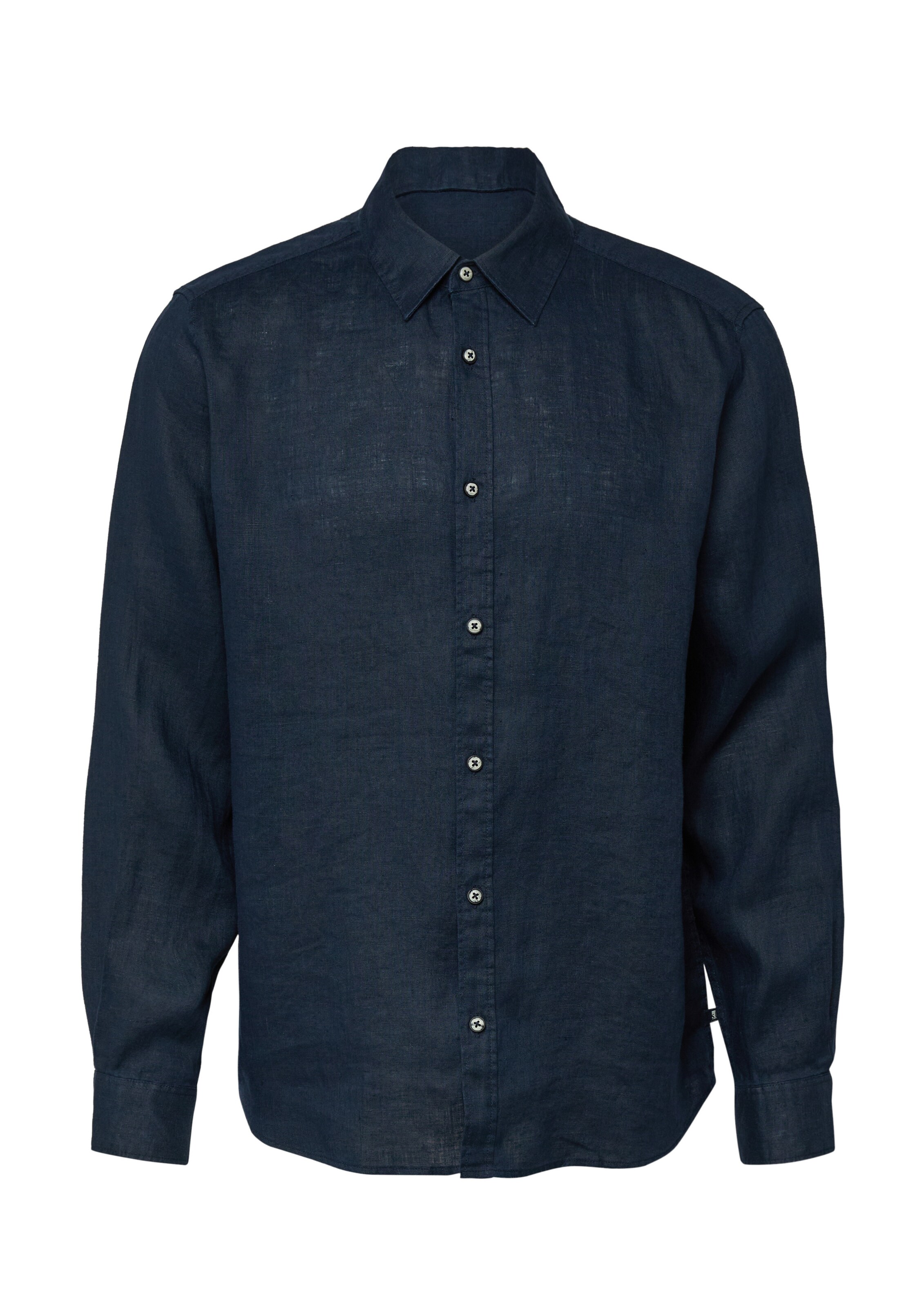 s.Oliver Button Up Shirt in Blue: front