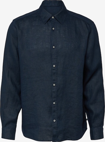 s.Oliver Hemd in Blau: Vorderseite