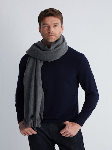 SILK & CASHMERE Gebreid vest in Blauw