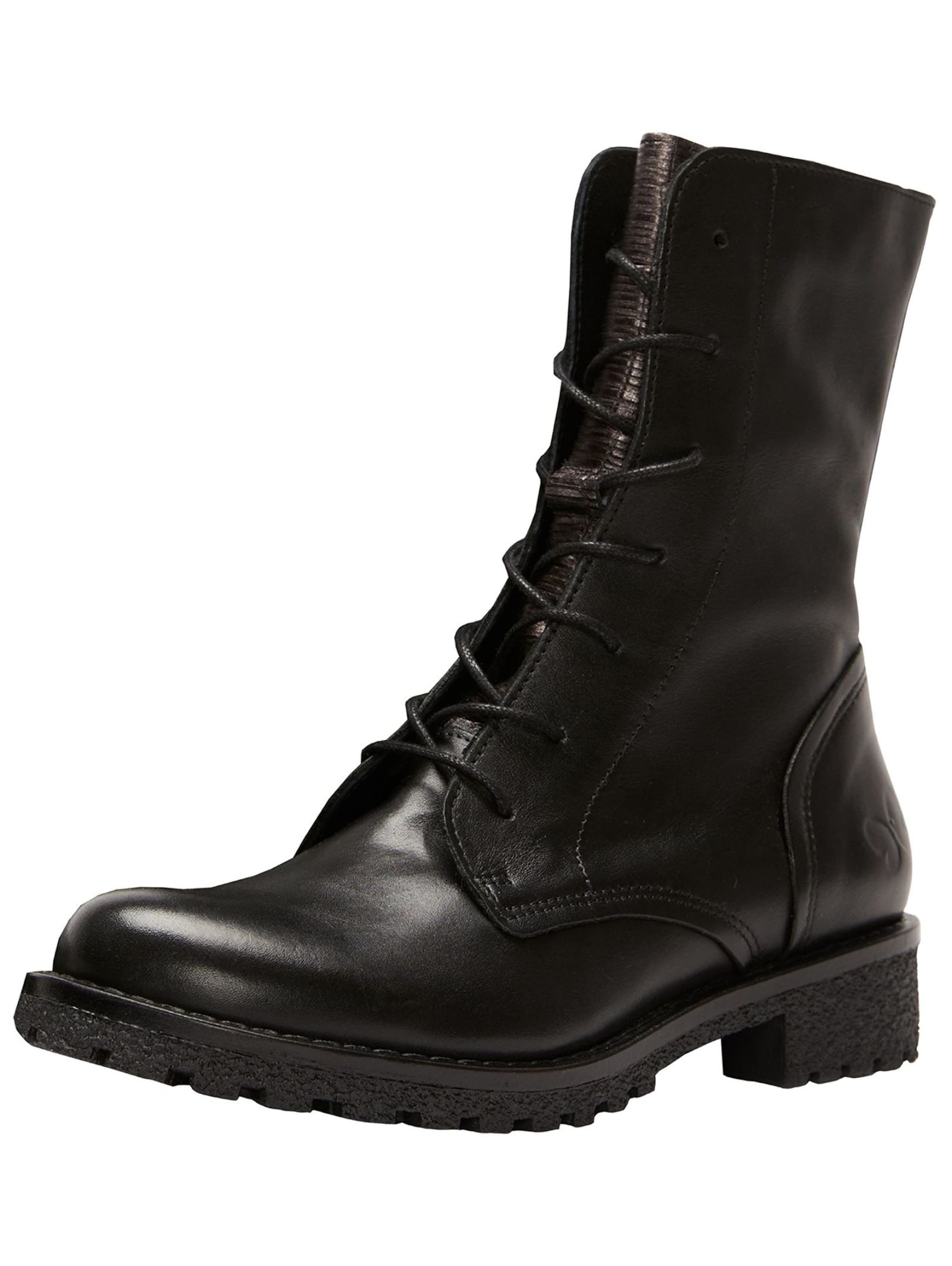 FELMINI Lace Up Ankle Boots in Black ABOUT YOU