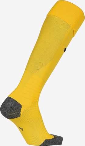 PUMA Soccer Socks 'Team Liga' in Yellow