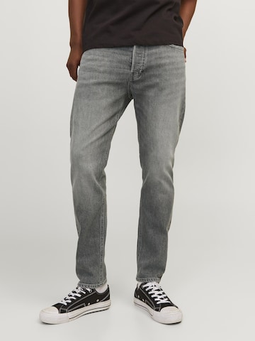 JACK & JONES - regular Vaquero 'Erik' en gris: frente