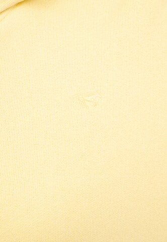 MUSTANG Sweatshirt 'Rochelle' in Yellow