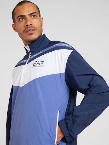 EA7 Emporio Armani Sport sweatshirt i blå