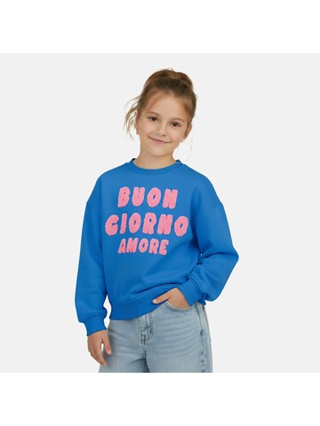 CARS Sweatshirt in Blue: front