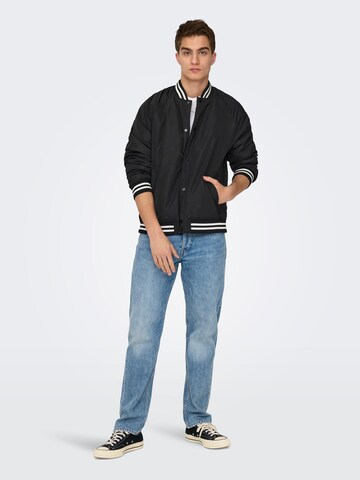 Only & Sons Between-season jacket in Black