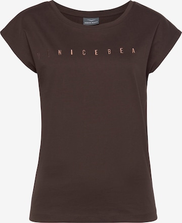 T-shirt VENICE BEACH en marron : devant