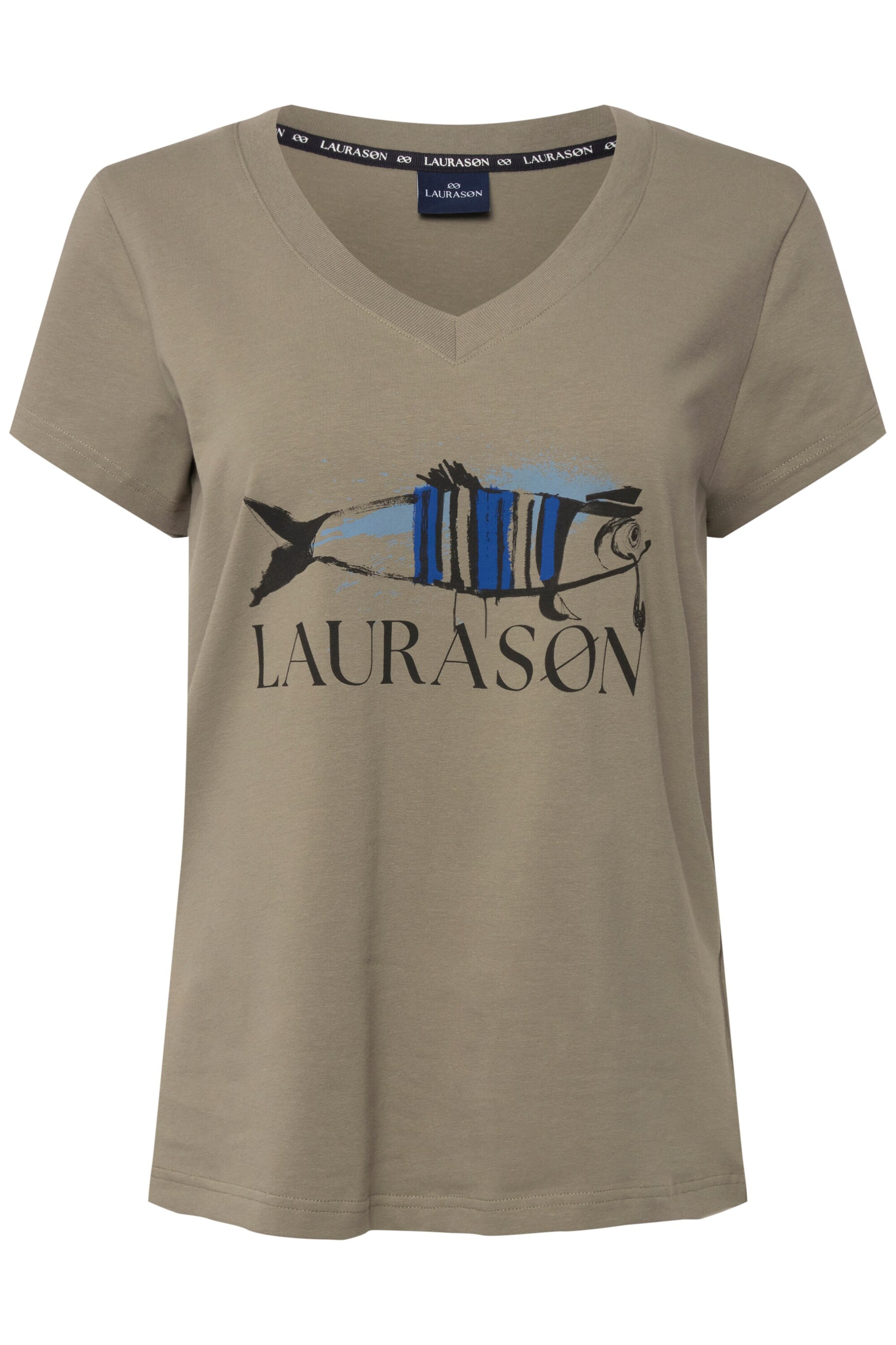 LAURASØN Shirt in Beige: front