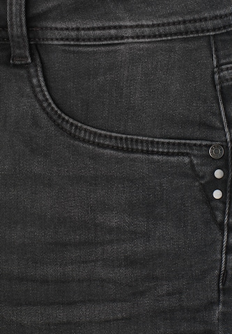 STREET ONE Bootcut Jeans in Schwarz