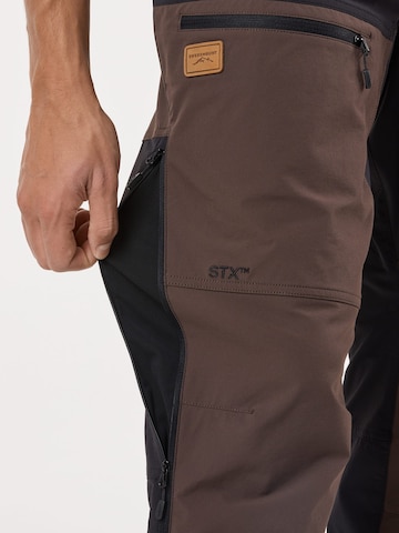 regular Pantaloni per outdoor 'Lofoten' di SWEDEMOUNT in marrone